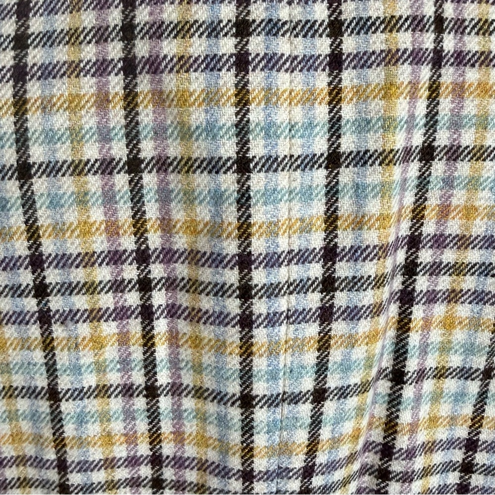 L.L. Bean Women's Multicolor Plaid Blazer - Picture 8 of 9